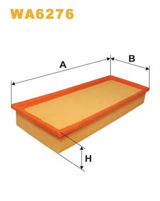 WIX FILTERS wa6276 -  Воздушный фильтр